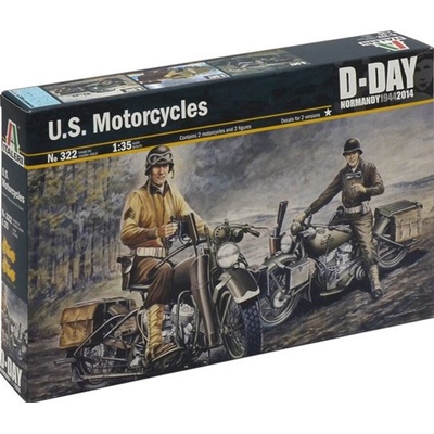 Italeri US Motorcycles 2ks 1:35