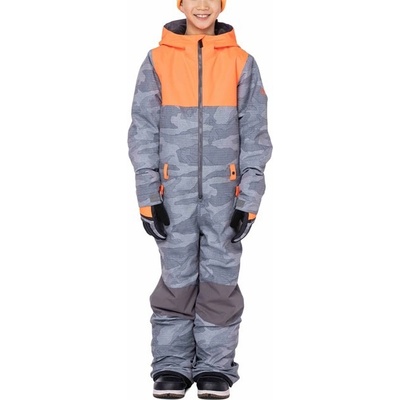 686 kombinéza Boys Shazam One-Piece Charcoal Camo Clrblk – Hledejceny.cz