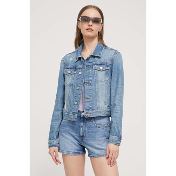 Tommy Jeans Дънково яке Tommy Jeans в синьо преходен модел DW0DW17660 (DW0DW17660)