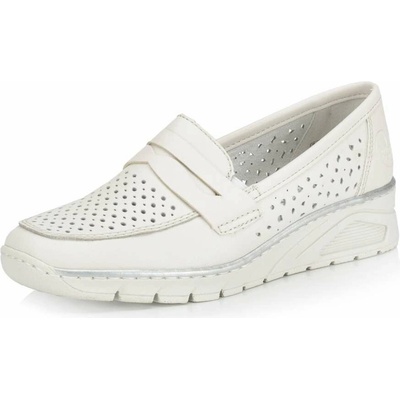 Rieker N3356-80 bílá