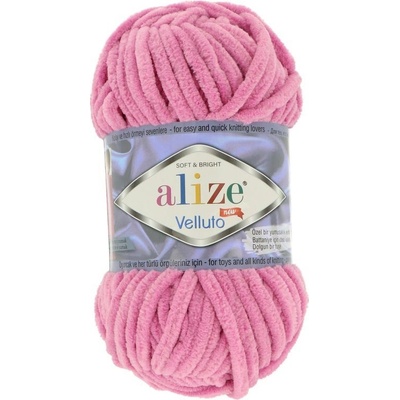 Alize Velluto 98 starorůžová