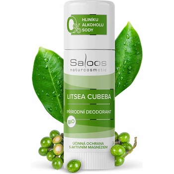 Image 1 of Saloos Bio Natural Deodorant Litsea Cubeba 60g