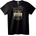 NOONEBRAND Тениска Една Бисквитка Дневно Държи Тъгата Надалеч - 7XL, Black
