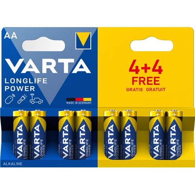 VARTA БАТЕРИИ varta longlife power aa (4008496574018)