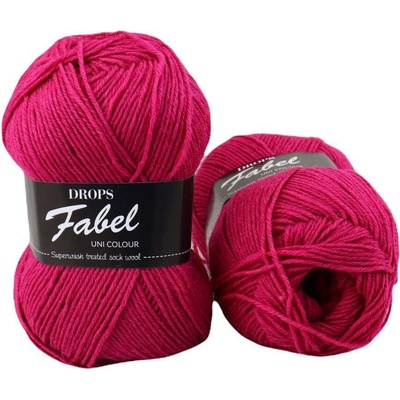 Drops Fabel UNI 109 fuchsiová