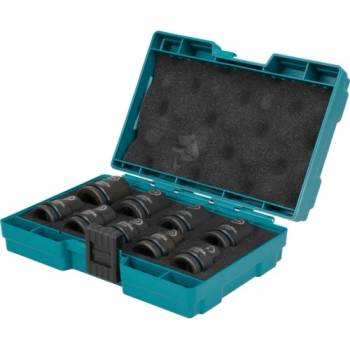 Image 1 of Makita Комплект ударни вложки 9 бр, 1/2", 8-21 мм, Makita Impact Black E-16570 (E-16570)