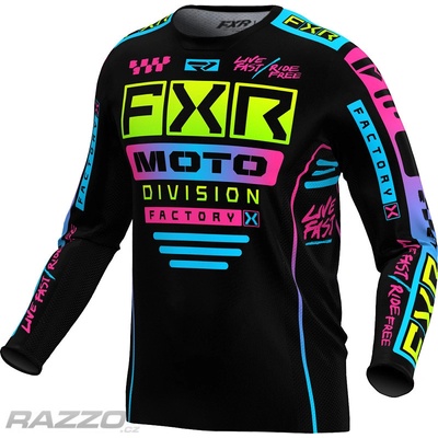 FXR Podium Gladiator MX Jersey Black Candy 2024 – Zbozi.Blesk.cz