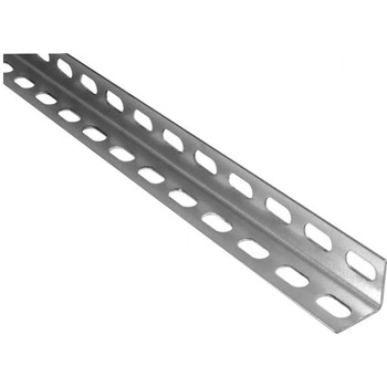 Děrovaný úhelník 35x35x2x3000mm - pozinkovaný