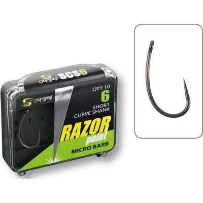 Carp Spirit Short Curve Shank vel.6 10ks
