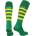 ATAK Sports Чорапи ATAK Sports Hooped Socks Senior - Green/Gold
