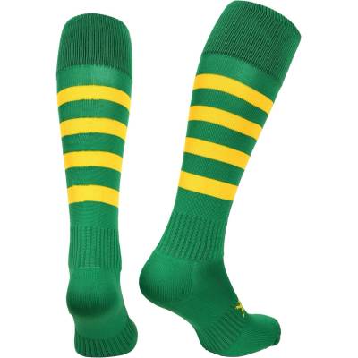ATAK Sports Чорапи ATAK Sports Hooped Socks Senior - Green/Gold