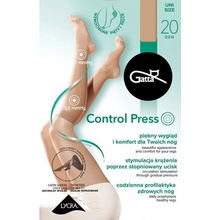 Gatta Kompresné podkolienky Control Press 20 DEN čierna