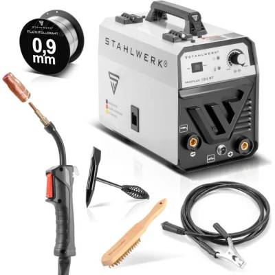 STAHLWERK Заваръчен синергичен апарат STAHLWERK Mini FLUX 120 ST/ 120A (1129)