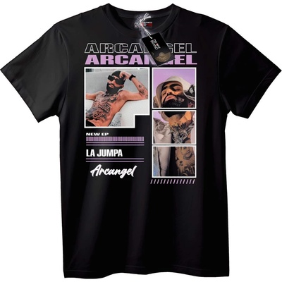 NOONEBRAND Тениска Arcangel La Jumpla - 3XL, Black