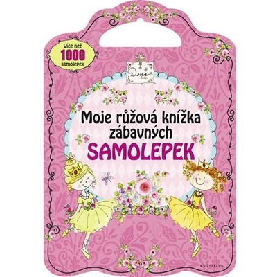 Moje růžová knížka zábavných samolepek