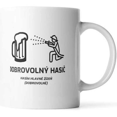 Sablio Hrnek Dobrovolný hasič espresso 200 ml