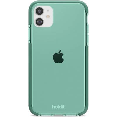 Holdit Гръб Holdit Seethru Case за iPhone 11- Зелен