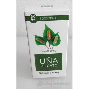 Boos Trade Uňa de gato 350 mg 80 kapsúl