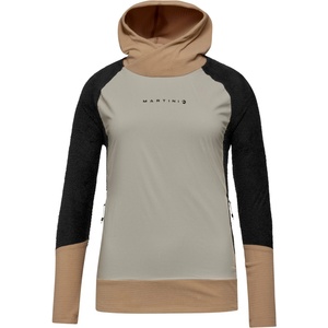 Martini Дамски поларен пуловер Martini Women's Wildtrack Rock IN Hybrid Hoodie Fleece jumper - Desert / Off White - размер XL (105-8010-0316)