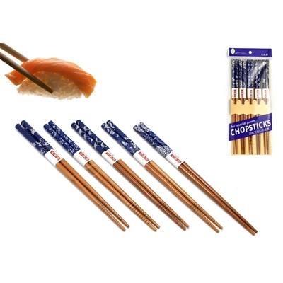 Elegantní sada pěti párů jídelních hůlek značky EDO Japan