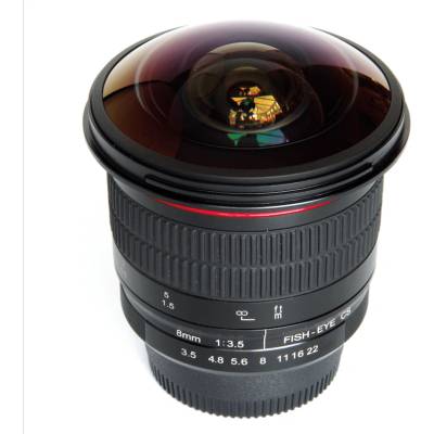 Meike Фишай обектив Meike MK 8mm f/3.5 за Canon EF-S