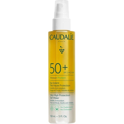 Caudalie Vinosun Protect Слънцезащитна вода за лице, тяло и коса, SPF50+, 150 ml