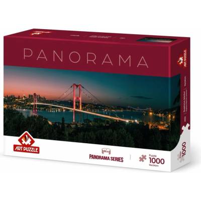 ART Panoramatické Nočná Istanbul 1000 dielov