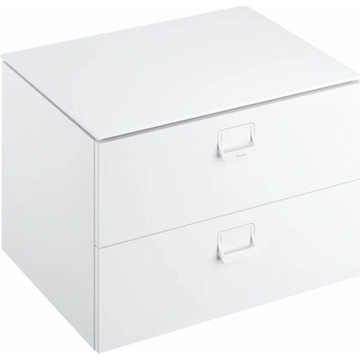 Ravak Comfort 80x2x46,5 cm biela lesk X000001380