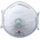 Delta Plus Респиратор delta m1100v / ffp1 с клапан, 10 броя в опаковка - бял, регулируем (m1100vc)