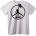 NOONEBRAND Тениска Michael Jordan 23 - 2XL, White