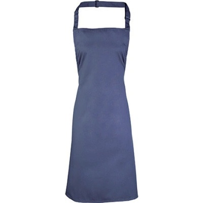 Premier Workwear Klasická zástěra za krk PR150 Marine Blue Pantone 281 72x86cm