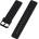 Xmart Силиконова каишка Xmart - Watch Band, 18 mm, черна (15017)