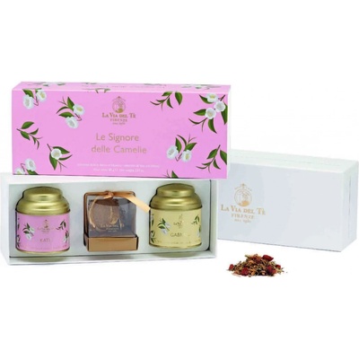 La Via Del Té darčeková krabička čajov Le signore delle Camelie 2 x 40 g