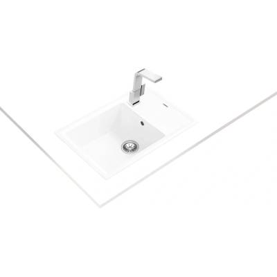 Teka Stone 60 S-TG БЯЛА Гранитна мивка, обръщаема, за шкаф 60 см (М.1023.БЯ)