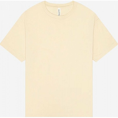 Canvas Unisex bavlněné tričko s kulatým výstřihem Přírodní CV3010