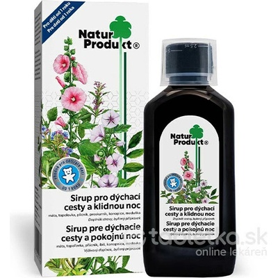 Naturprodukt Sirup pro dých.cesty a klid.noc 200 ml