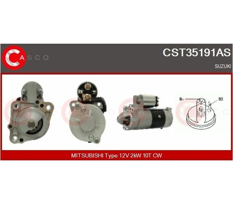 Startér CASCO CST35191AS