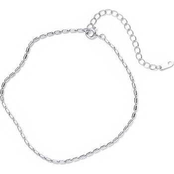 Silenti Jewelry Сребърна гривна за крак "Дискретност