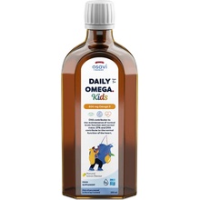 Osavi Daily Omega Kids, Rybí olej pre deti, citrón, 800 mg Omega-3, 250 ml
