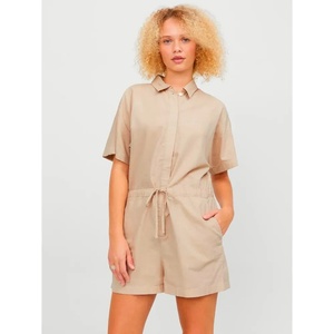 Jack & jones Trala JJXX short sleeve romper - Grey (Cement)