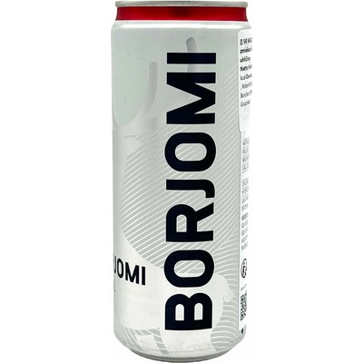 Borjomi Prírodná minerálna voda zmiešaná s kyselinou uhličitou 330 ml