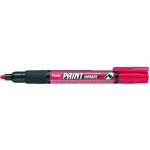 Pentel Лаков маркер, 2 мм, коничен, pentel "mmp20", червен mmp20-bo (mmp20-bo)