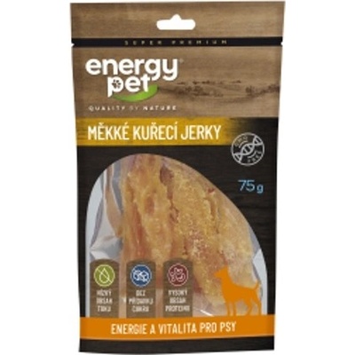 Energy Pet mäkké jerky celé kuracie 75 g