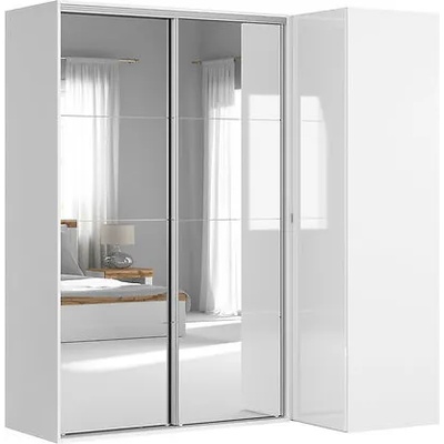 Black Red White Гардероб Flex 16-BI/BIP/SZ