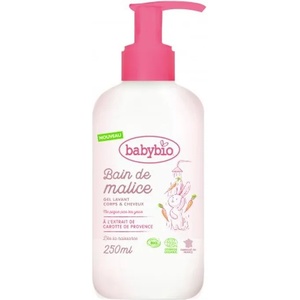 Babybio Бебешки гел за коса и тяло Babybio, 250 ml - ozone