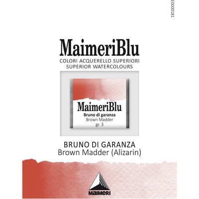 Maimeri Blu Акварелна боя Brown Madder (Alizarin) 474 1, 5 ml 1 бр (M1607474)