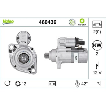 Startér VALEO 460436