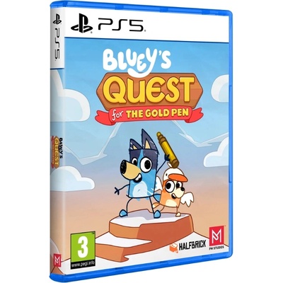 Bluey's Quest for The Gold Pen
