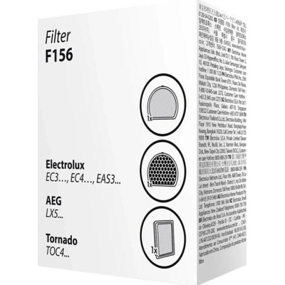 AEG/Electrolux/Zanussi Sada filtrů F156 Electrolux / AEG Mystique Ease C4