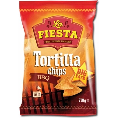 La Fiesta Tortilla chips Nachos barbecue 750 g